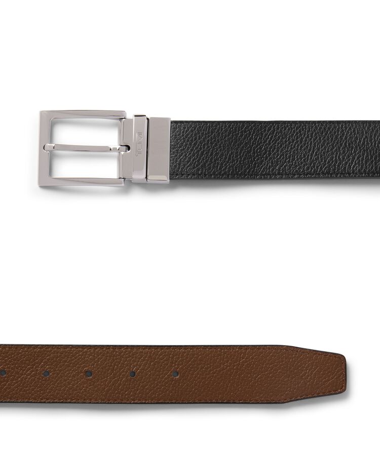 투미 벨트 TUMI BELTS 리버시블 페블 가죽 원사이즈 벨트 35mm 44  hi-res | TUMI