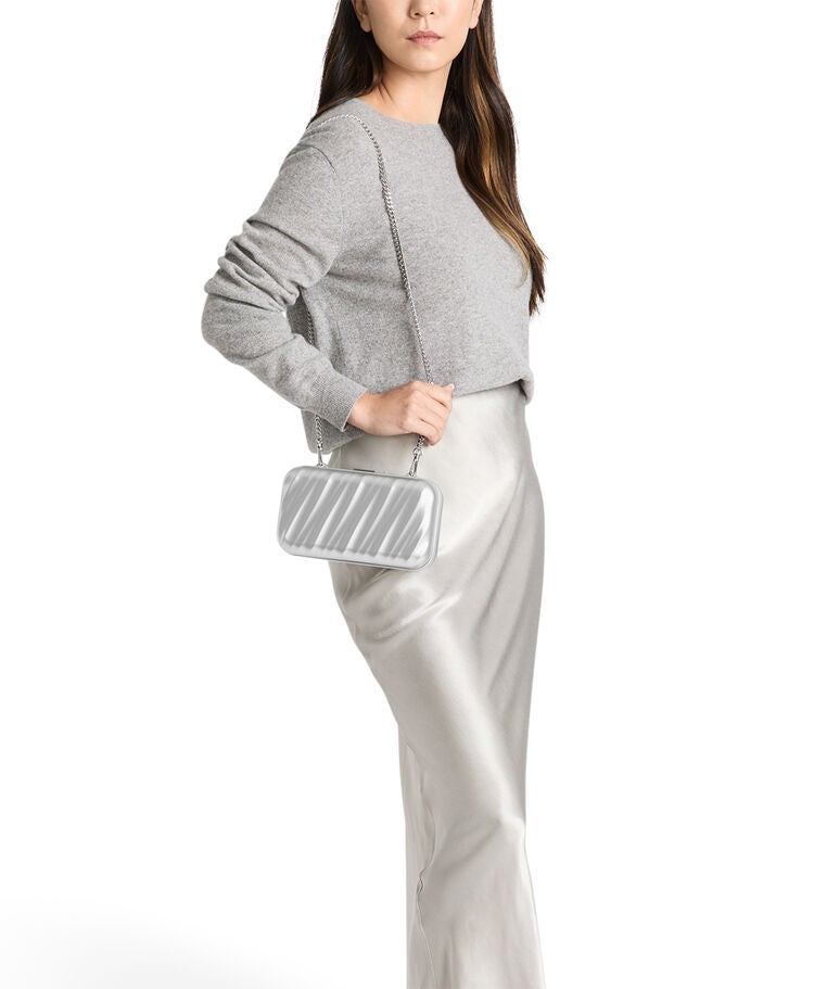 19 DEGREE 알루미늄 미노디에르 클러치 크로스백  hi-res | TUMI