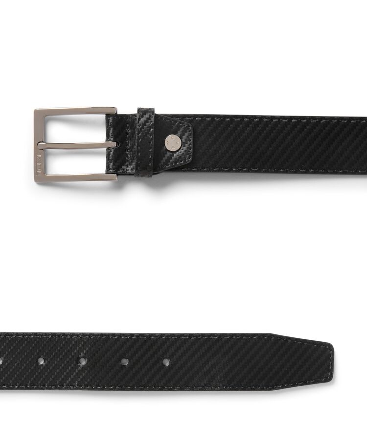 투미 벨트 TUMI BELTS 카본 페블 가죽 원사이즈 벨트 35mm 44  hi-res | TUMI