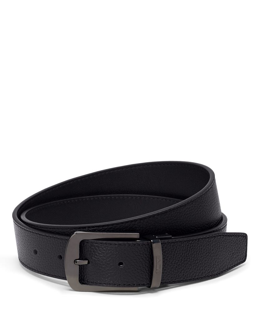 투미 벨트 TUMI BELTS 라운드 리버시블 페블-스무스 가죽 원사이즈 벨트 35mm 44  hi-res | TUMI