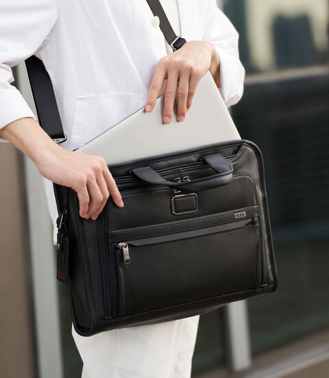 알파 TUMI ALPHA 슬림 디럭스 포트폴리오 서류가방  lifestyle | TUMI