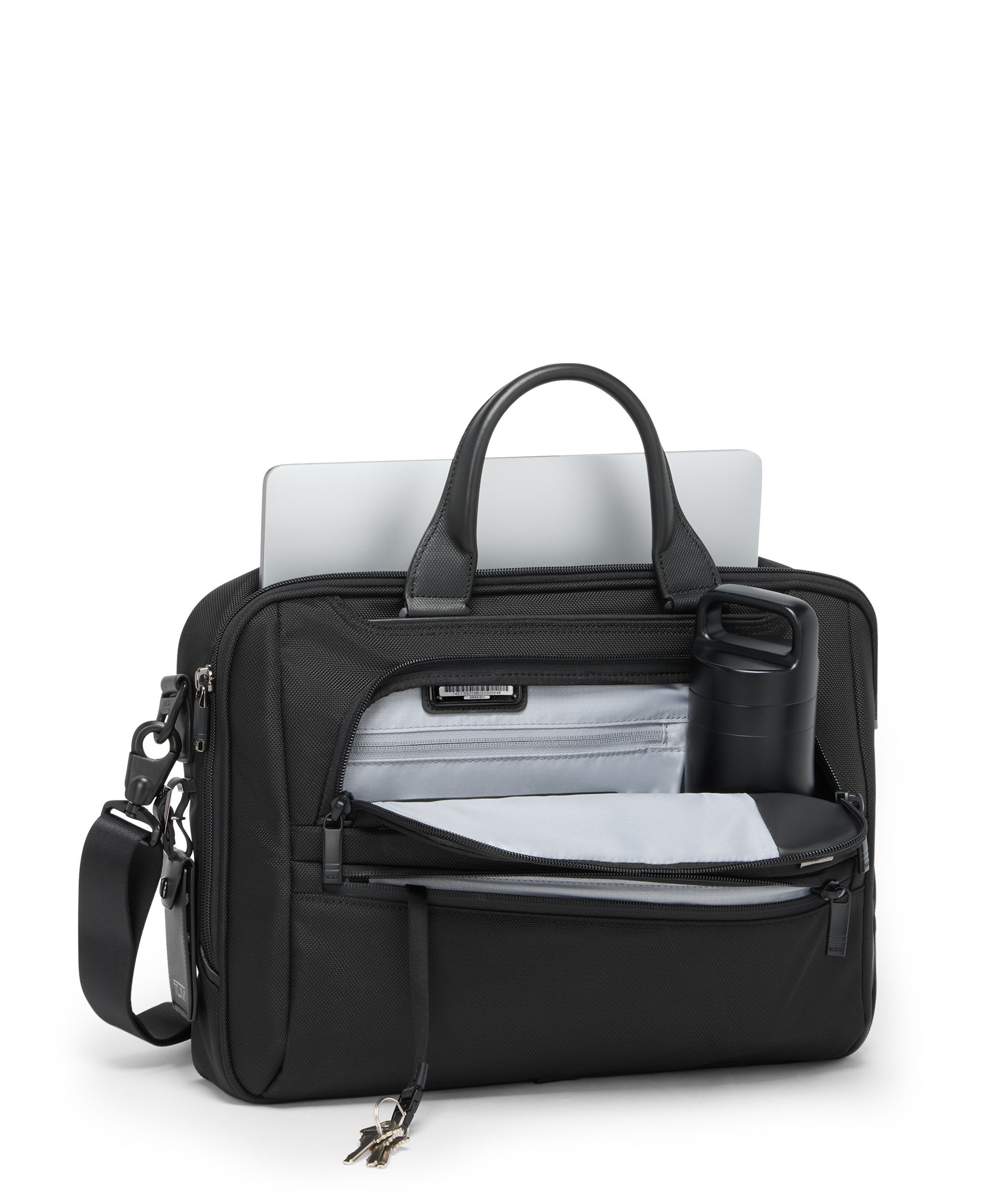 TUMI 알파 TUMI ALPHA 미디엄 15인치 브리프케이스 서류가방 블랙